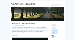 Desktop Screenshot of caminhosdaamerica.com